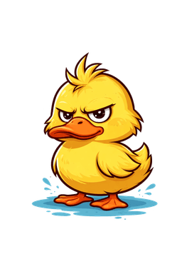 Ugly Manling duck mascot